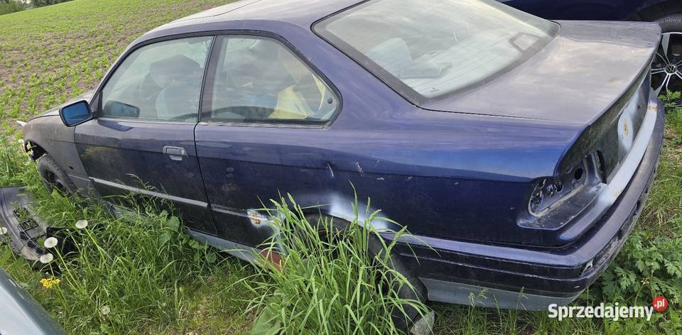 Bmw e36 coupe 18is z vin karoseria z dokumentami Słupca