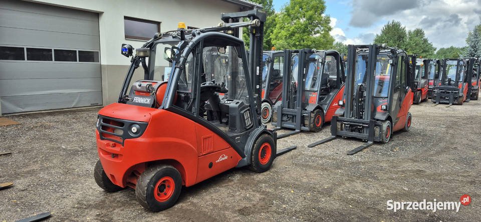 Wózek Widłowy Linde H35T Udźwig 3500 4 sekcje Małkinia Górna