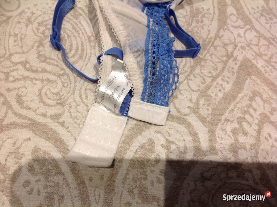 Stanik Biustonosz Hunkemller 70D Grochy Usztywniany Nowa Sól