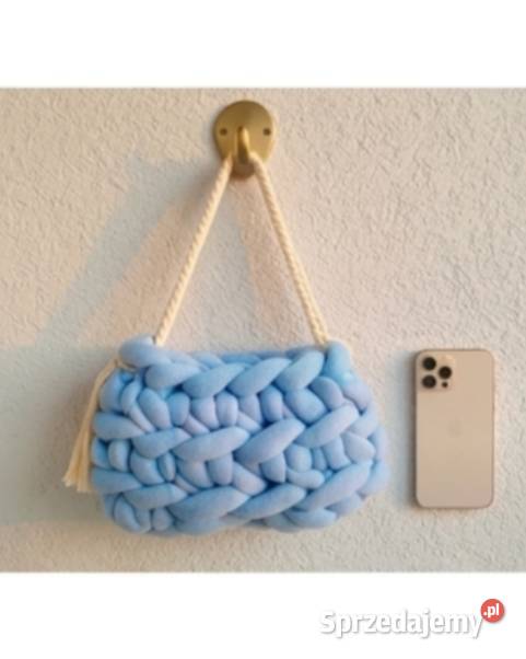 Torebka Marshmallo crochet ręczne robiona Piotrków Trybunalski