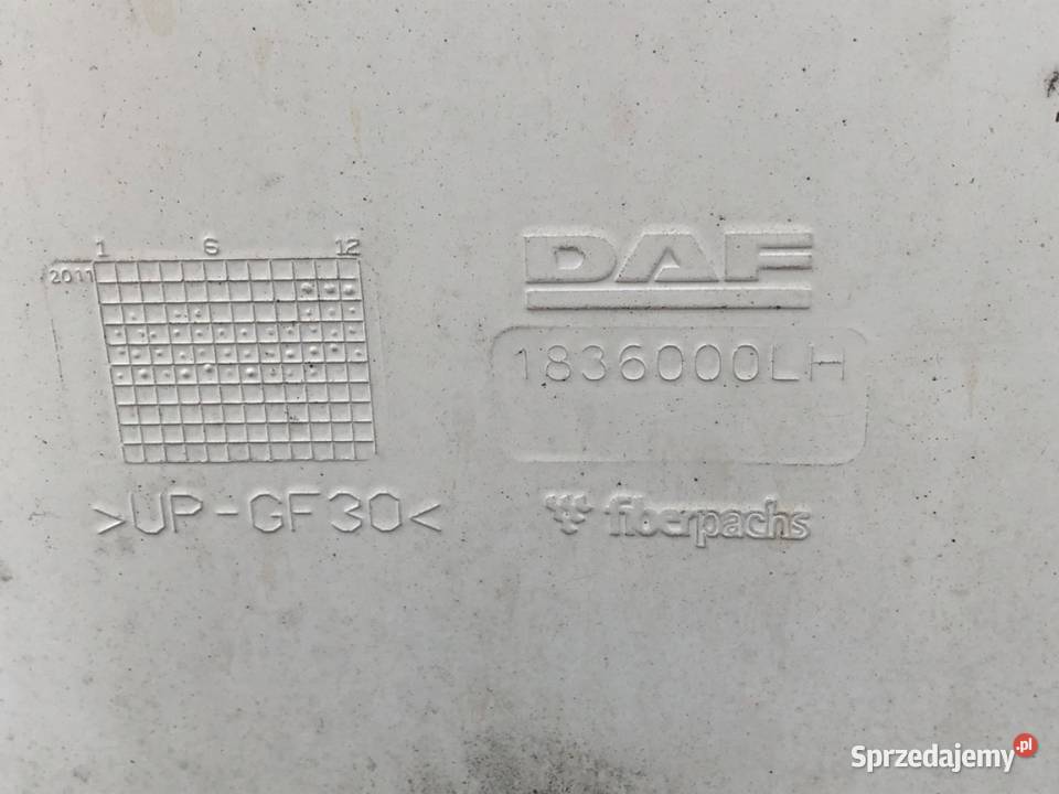 OWIEWKA KABINY LEWA DAF XF 1836000