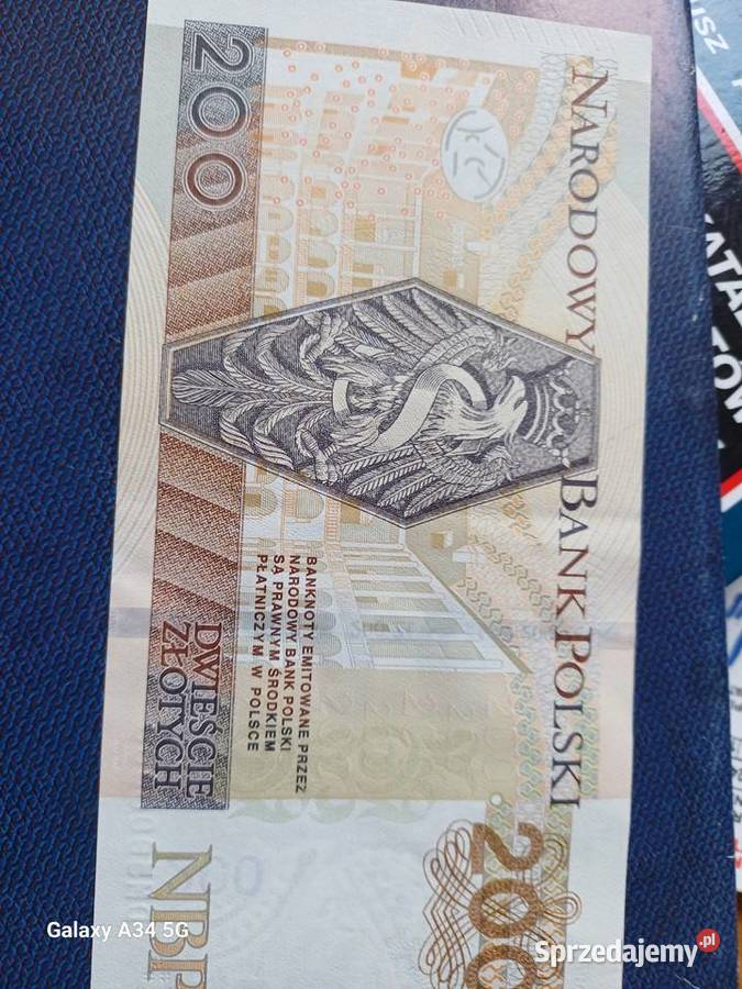 Ciekawy numer banknotu Nowy Sącz