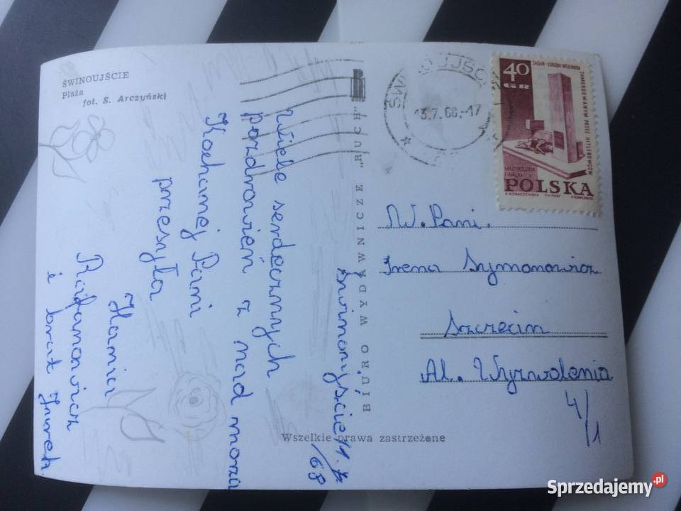 1086 Widokówka Świnoujście Kolekcje Szczecin