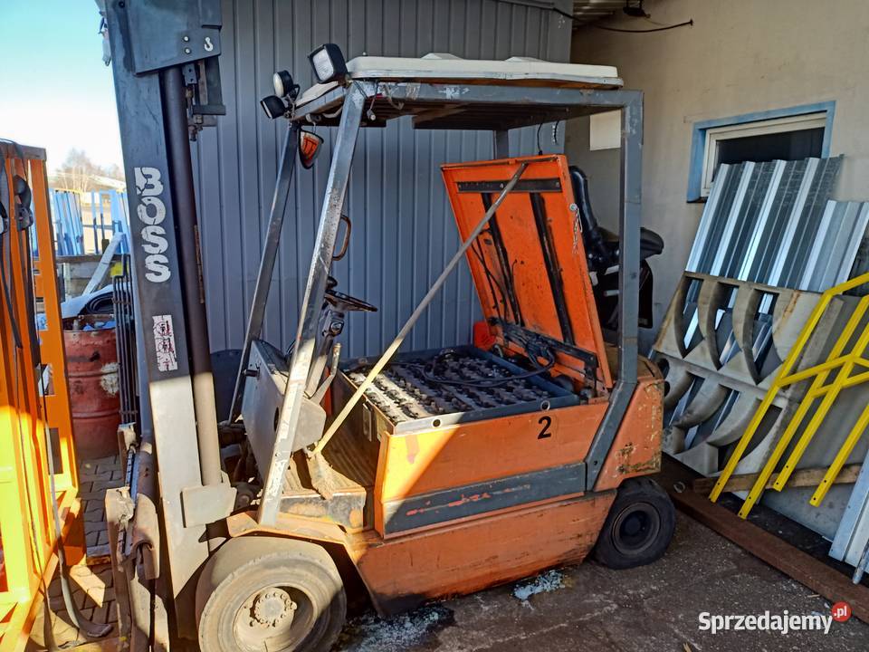 wózek widłowy widlak steinbock boss PE 30 3Tony Gubin