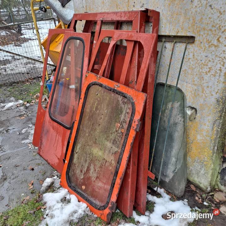 Kabina z drzwiami i szybami wozek gpw Gliwice Wschowa sprzedam