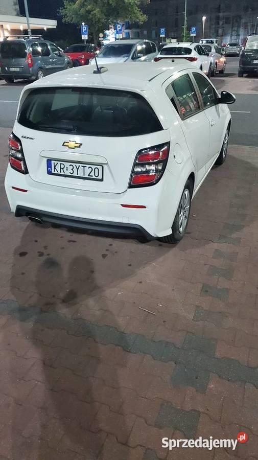 Chevrolet Aveo Sonic 2017 Automat Rok produkcji 2017 Kraków