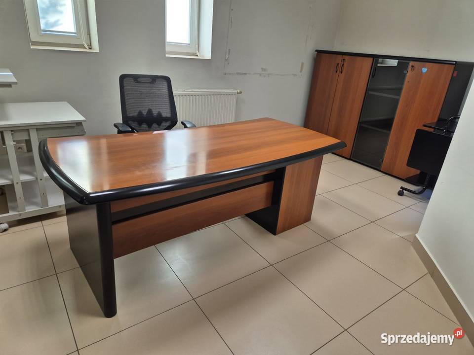 Komplet mebli biurowych biurko gabinetowe komoda mazowieckie Warszawa