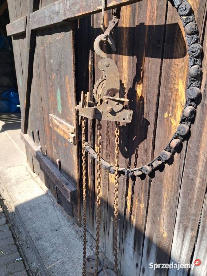 Podnośnik łańcuchowy rumcug Miękinia