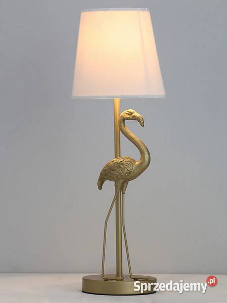 Lampa stołowa Inlight Atlas Flamingo w kolorze