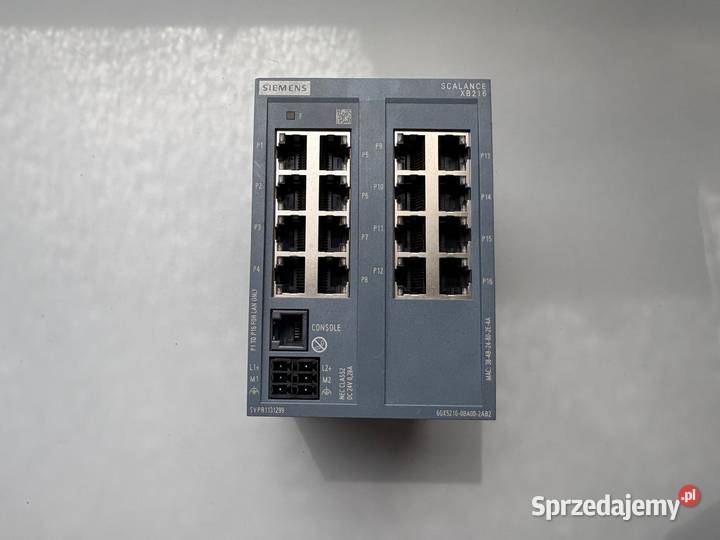 Używany switch Siemens SCALANCE XB216 PROFINET Knurów