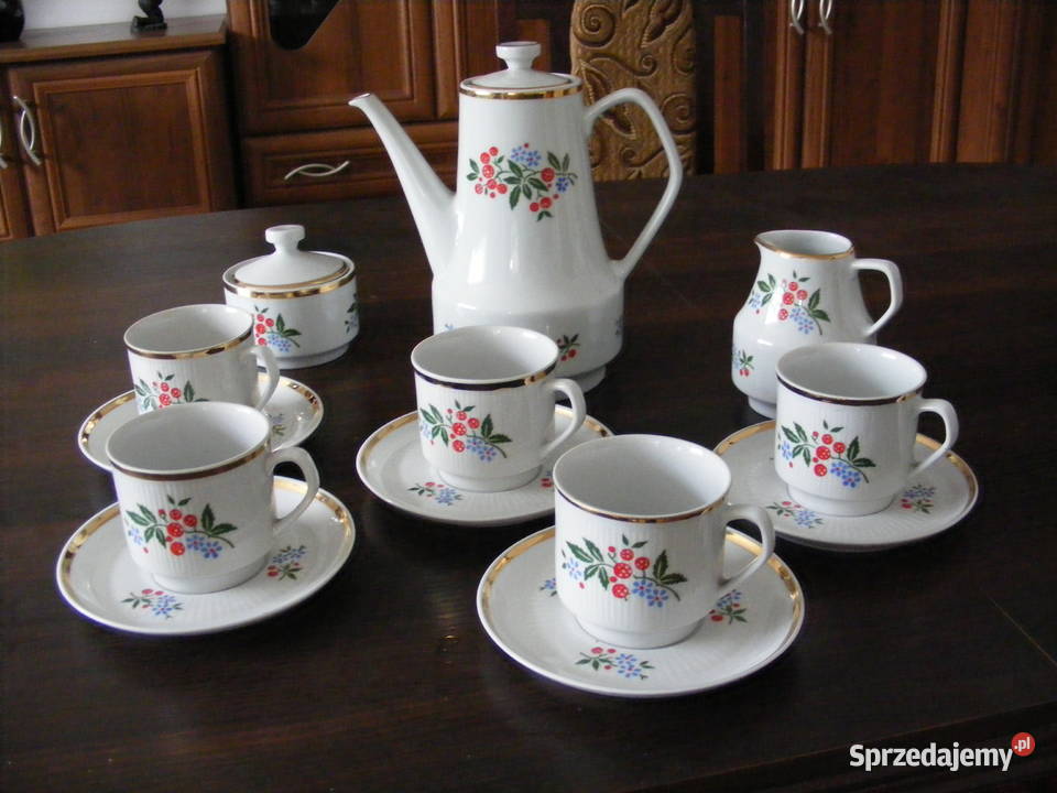 Serwis do kawy herbaty na 5 osób Chodzież