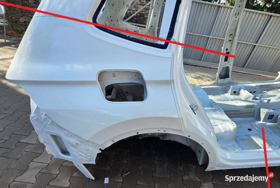 VW TIGUAN II ALLSPACE ĆWIARTKA BŁOTNIK PRAWY TYŁ Zestawy części blacharskich