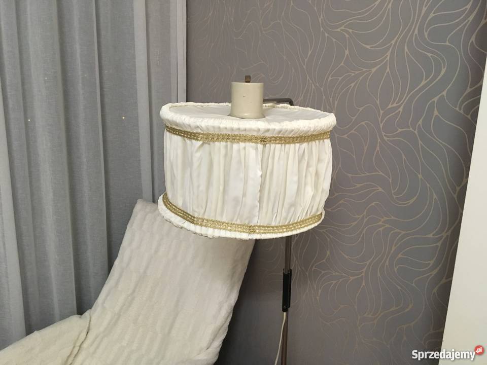 Lampa PRL ze stolikiem i gazetnikiem podłogowa Dom i Ogród Poznań