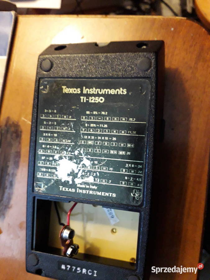 Zabytkowy kalkulator Texas Instruments vintage Warszawa