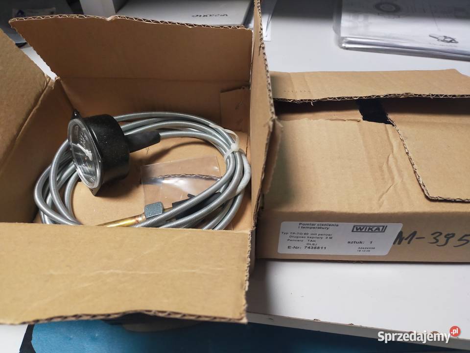 Termometr odległościowy oleju 3metry nowy Brzozówka