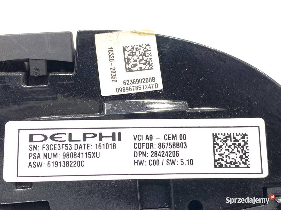 PRZEŁĄCZNIKI KIEROWNICY PEUGEOT 308 II