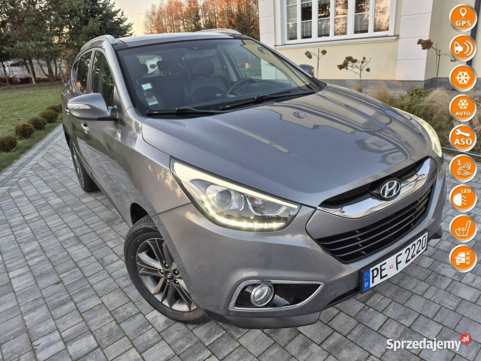 Hyundai ix35 navi kamera panorama 17crd diesel Drelów