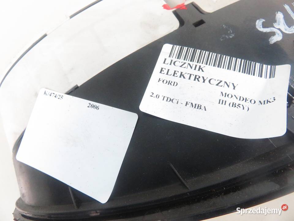 LICZNIK FORD MONDEO MK3 III 20 TDCi 6S7T10849BA małopolskie