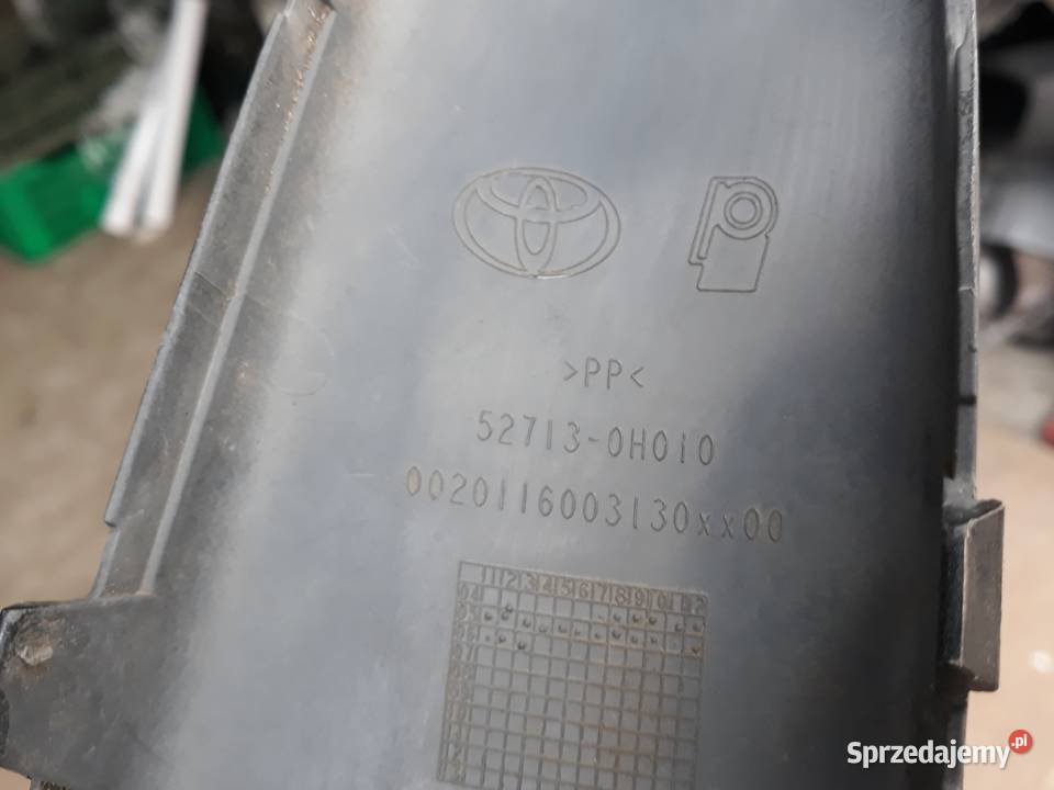 TOYOTA AYGO 0508 LISTWA LEWA ZDERZAKA PRZÓD Międzychód