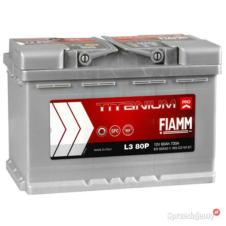 Akumulator 80Ah 730A FIAMM TITANIUM PRO 12V lubelskie Zamość