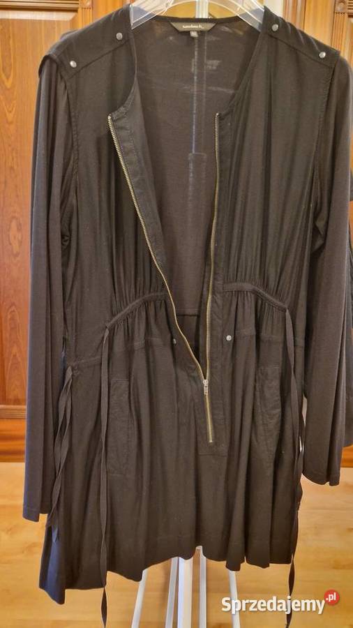 Damska czarna TUNIKA Sandwich 42 zamek Rozmiar 42(XL) Lublin