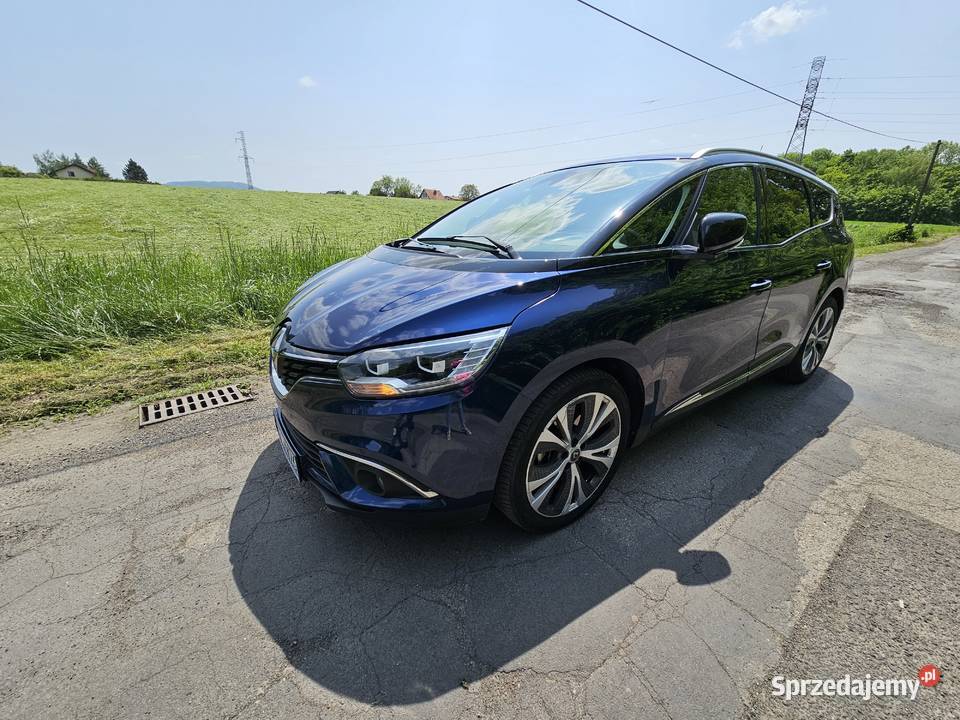 Renault Grand Scenic 2017r 7 osobowy nieuszkodzony