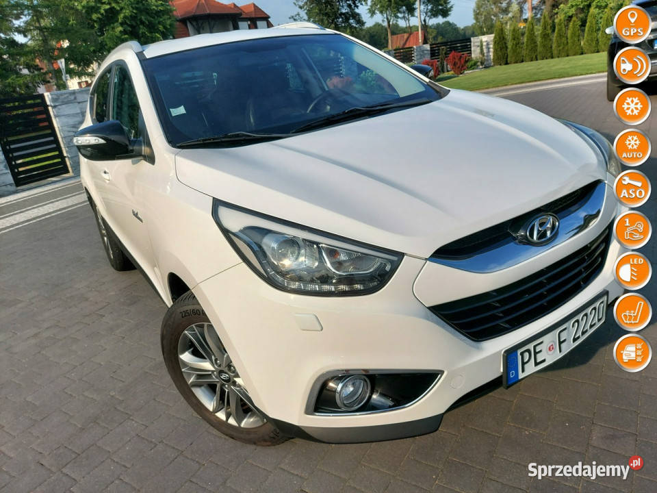 Hyundai ix35 16 benzyna xenon lift grzane fotele Drelów sprzedam