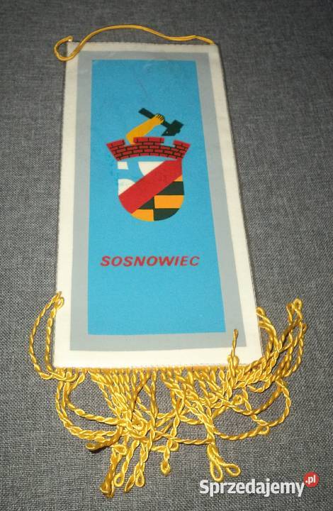 GKS Zagłębie Sosnowiec piłka nożna proporczyk Piekary Śląskie