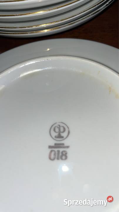 Talerzyk deserowy Syg Colditz Owoce Biała