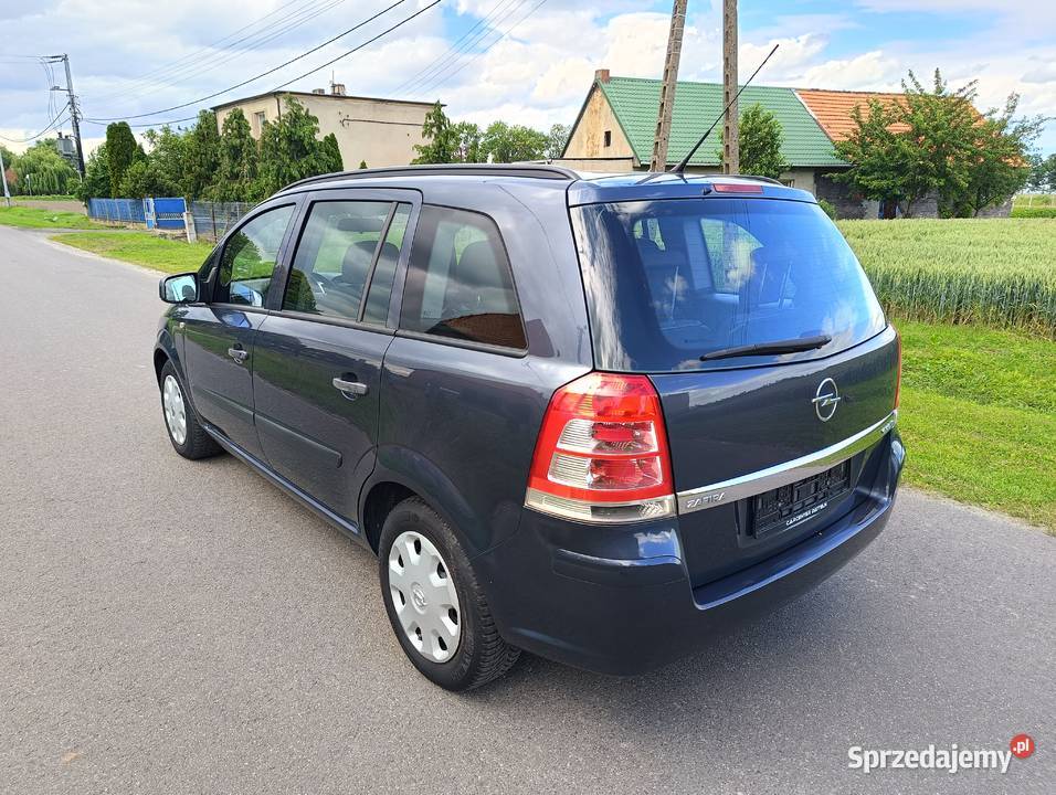 Opel Zafira Lift 2009 Benzyna Klima Komputer 7 116KM Kalisz