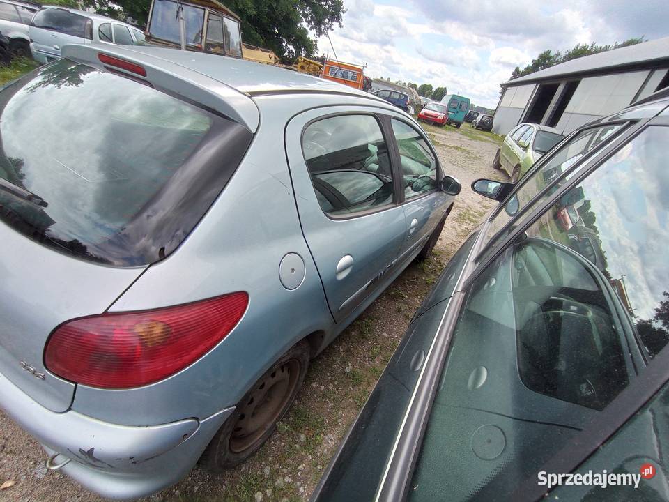 Peugeot 206 19 D 51 kW 2002 r dawca części osobowe Szklarka Myślniewska