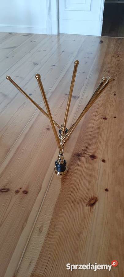 złoty uchwyt na ręczniki vintage retro 5ramienny wielkopolskie Poznań sprzedam