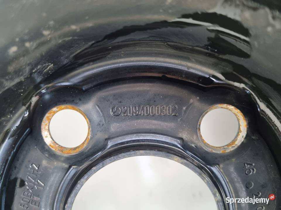 KOŁO DOJAZDOWE Mercedes CLK W209 12580 R17 5x112 Chełm