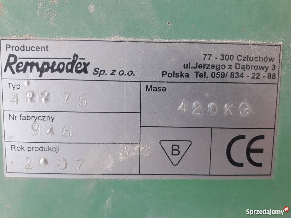 Formiarka formownica redlin Remprodex 4 rzędy Kalisz