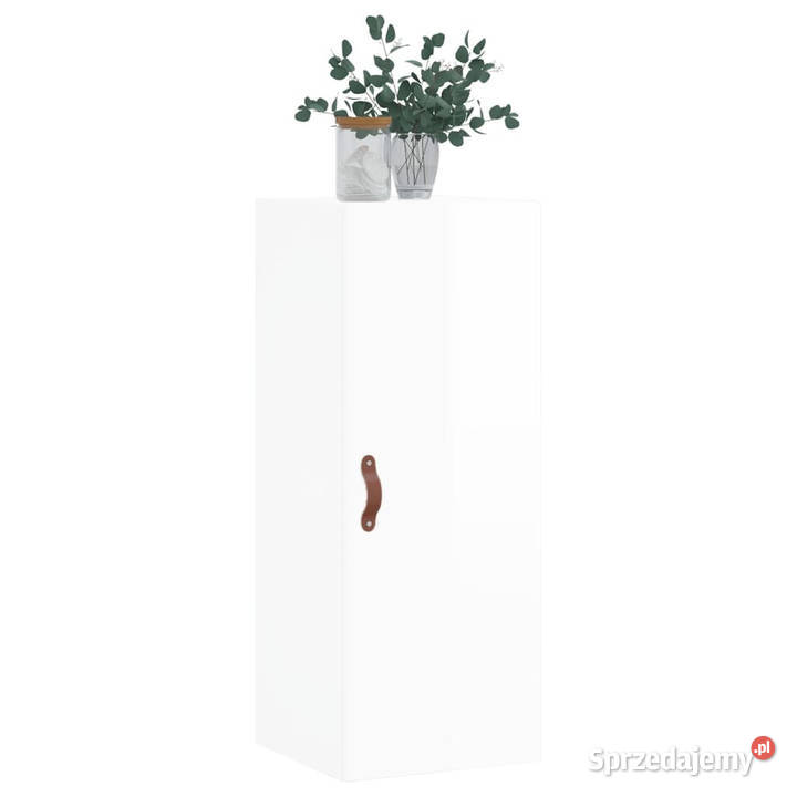 Szafka wisząca wysoki połysk biała 345x34x90 Pozostałe Warszawa