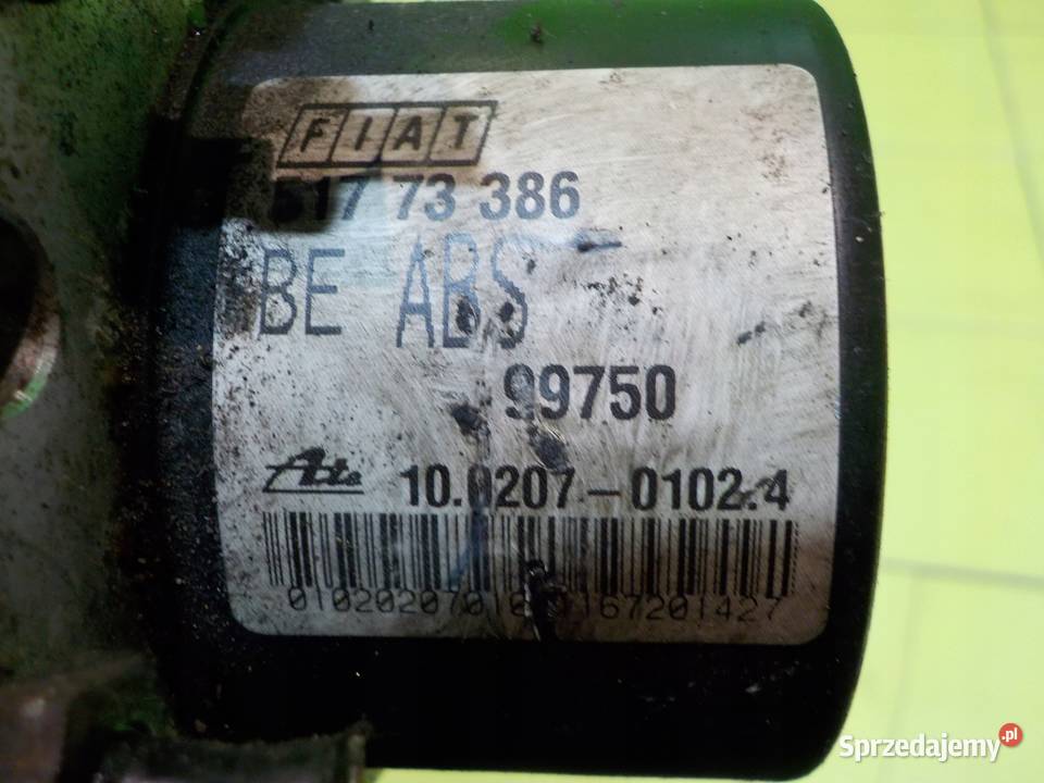 FIAT DOBLO I LIFT 14 B 07r pompa ABS 51773386 mazowieckie Suków