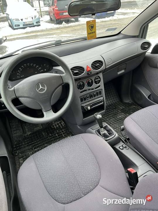 Mercedes Aklasa W168 A140 2001 14 benzyna 201280km Zgierz sprzedam