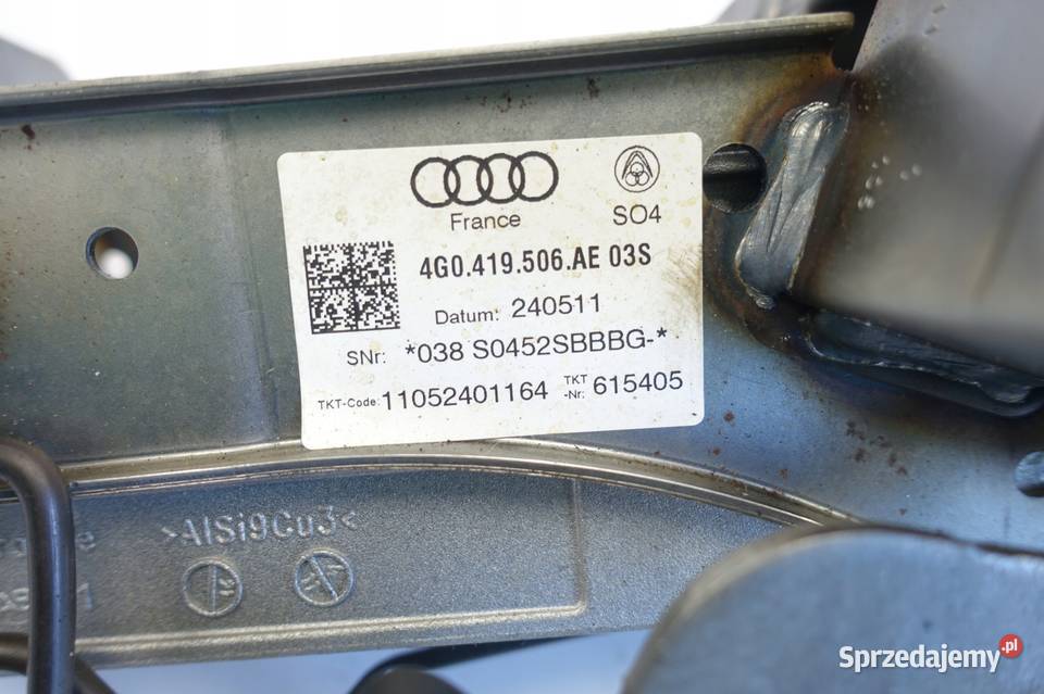 Audi A6 C7 KOLUMNA KIEROWNICZA kierownicy SZTYCA Pozostałe Chełm