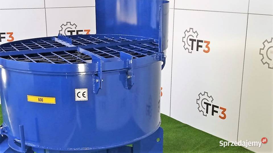 Elektryczna betoniarka planetarna 600L osłony