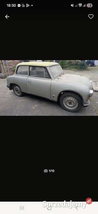 Awz P70 1958 petka trabant sprzedam