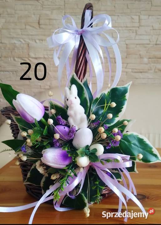 Dekoracja do koszyka wielkanocnego 15x15 małopolskie sprzedam