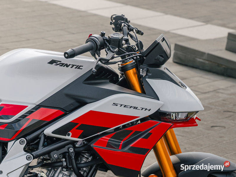FANTIC STEALTH 125 MY26 Racing White Szczecin