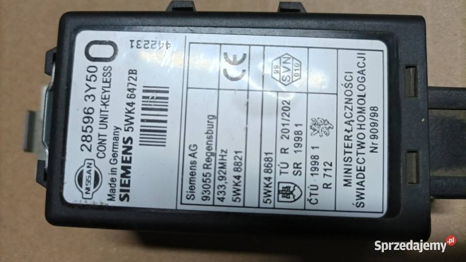 nissan xtrail t30 22dci 136 zestaw startowy