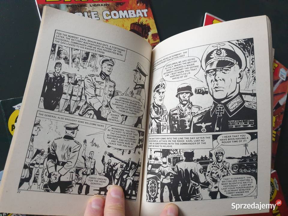 Battle 9 brytyjskich komiksów wojennych Komiksy Gdynia