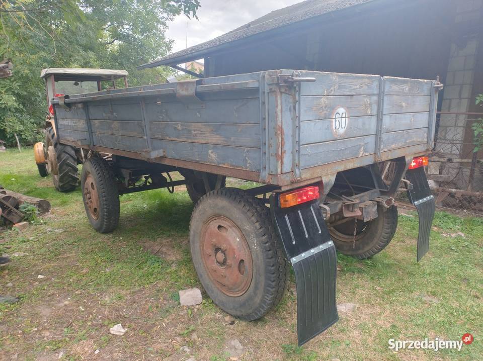 Przyczepa rolnicza D44B Sietesz