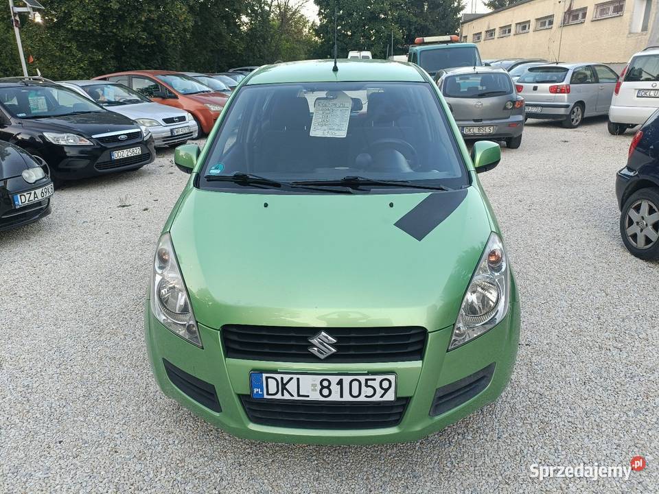 Ładny Suzuki Splash 10 klimatyzacja kamery Nowe Splash Kłodzko