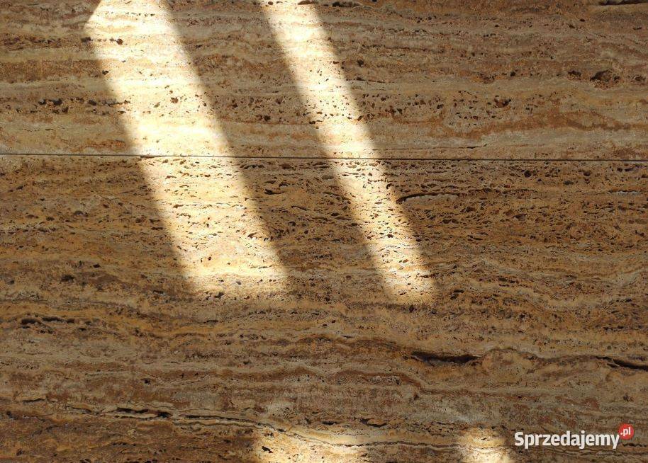 Płytki z trawertynu Gold poler mazowieckie Warszawa