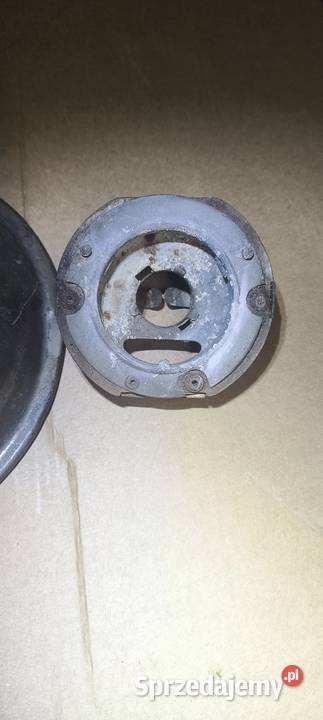 Odbłyśnik mosiężny oprawką żarówki 160mm ursus Obudowy lamp i żarówek Lutoryż sprzedam