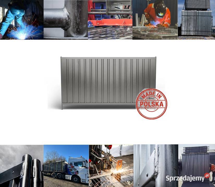 Ogrodzenia budowlane tymczasowe panele pełne kujawsko-pomorskie Włocławek sprzedam