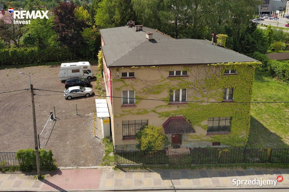 Działka z budynkiem pod inwestycję śląskie Czechowice-Dziedzice sprzedam